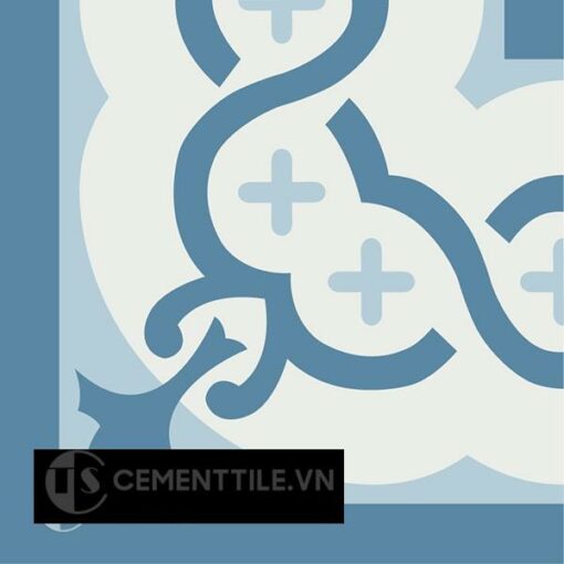 Gạch bông CTS C107.3(2-4-10) - Encaustic cement tile CTS C107.3(2-4-10)
