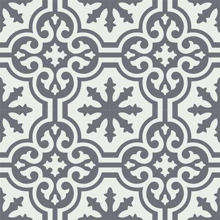 Gạch bông CTS 1.46(4-32) - 4 viên - Encaustic cement tile CTS 1.46(4-32) - 4 tiles