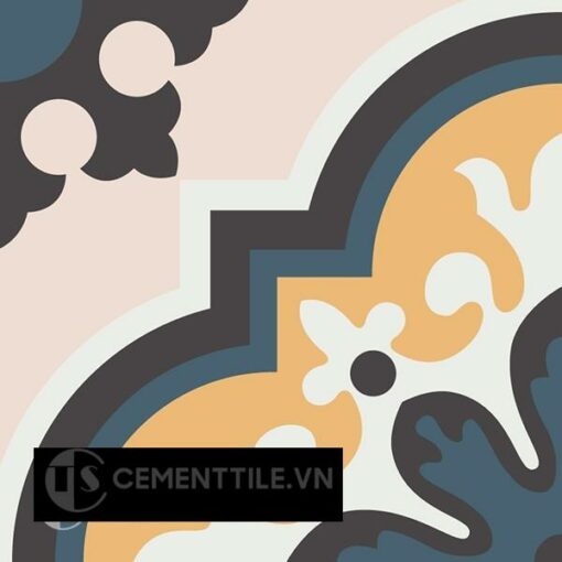 Gạch bông CTS 198.1(1-4-6-13-27) - Encaustic cement tile CTS 198.1(1-4-6-13-27)
