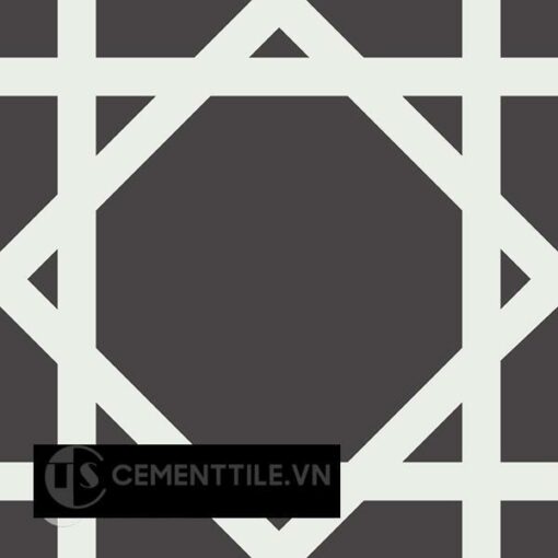 Gạch bông CTS 200.1(4-13) - Encaustic cement tile CTS 200.1(4-13)