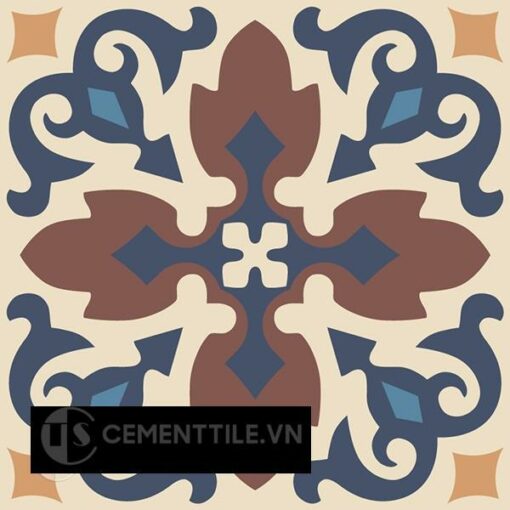 Gạch bông CTS 18.12(10-34-59-60-100) - Encaustic cement tile CTS 18.12(10-34-59-60-100)