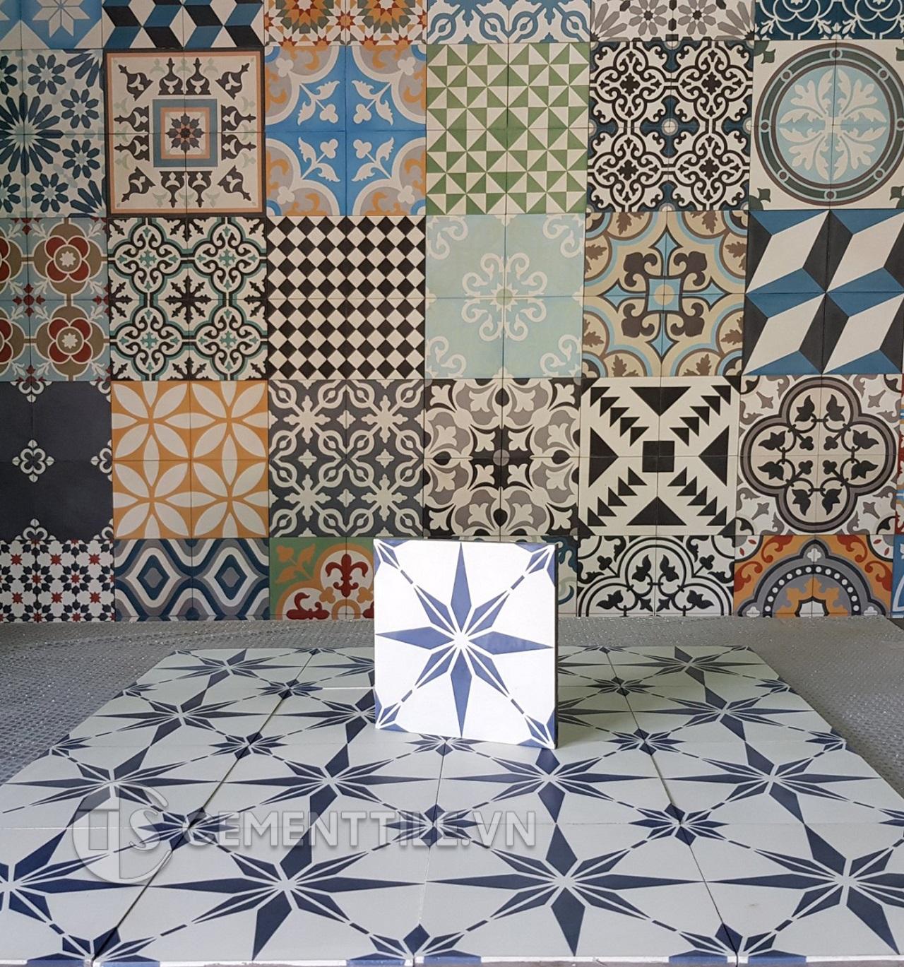 Gạch bông CTS 194.2(1-4) - Encaustic cement tile CTS 194.2(1-4)