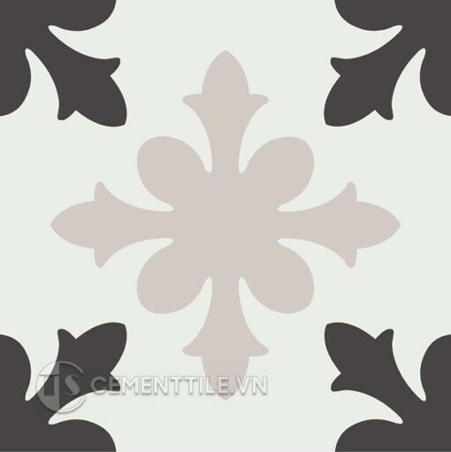 Gạch bông CTS 17.4(4-13-50) - Encaustic cement tile CTS 17.4(4-13-50)