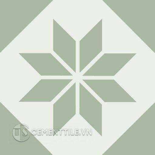 Gạch bông CTS 27.13(4-7) - Encaustic cement tile CTS 27.13(4-7)