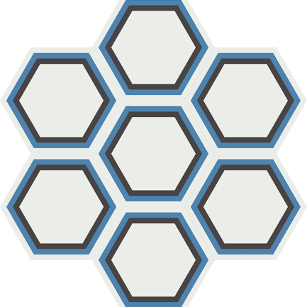 Gạch bông lục giác CTS H405.1(4-9-10-13) - Encaustic cement tile Hexagon CTS H405.1(4-9-10-13)