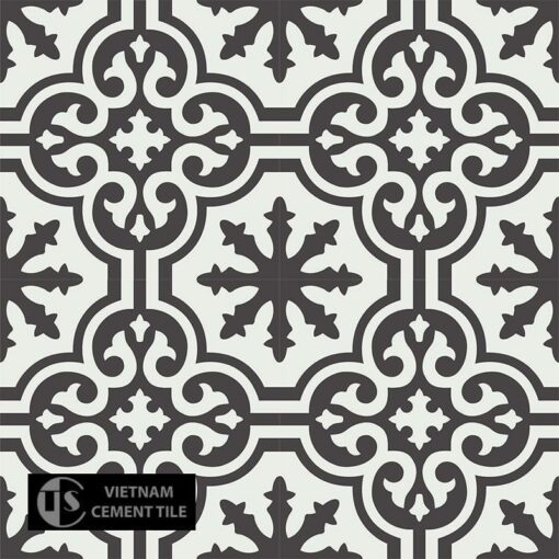 Gạch bông CTS 1.50(4-13) - 4 viên - Encaustic cement tile CTS 1.50(4-13) - 4 tiles