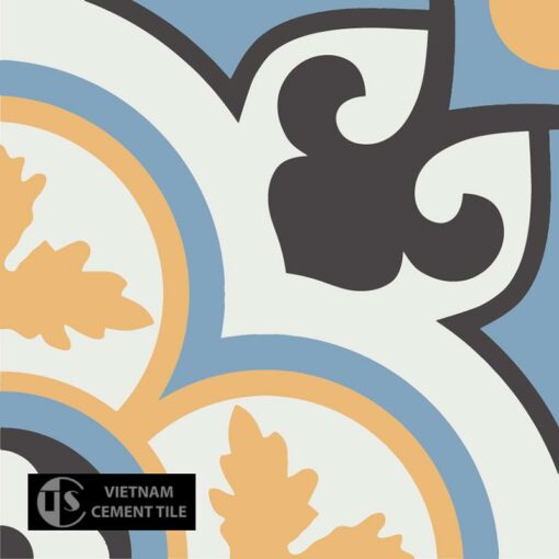 Gạch bông CTS 129.7(4-6-13-16) - Encaustic cement tile CTS 129.7(4-6-13-16)