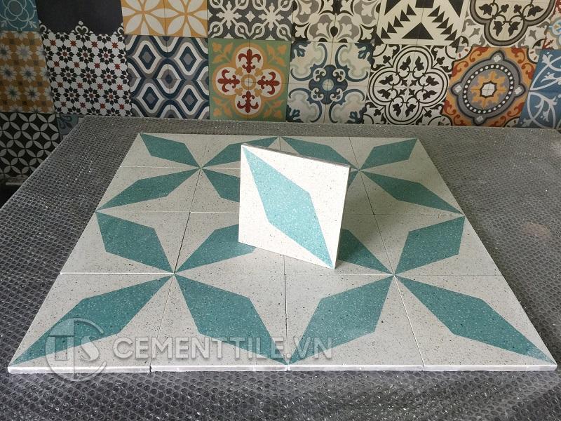 Gạch bông CTS TE-169.3(4-57) - Encaustic cement tile CTS TE-169.3(4-57)