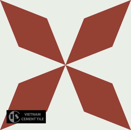 Gạch bông CTS 170.1(4-62) - Encaustic cement tile CTS 170.1(4-62)