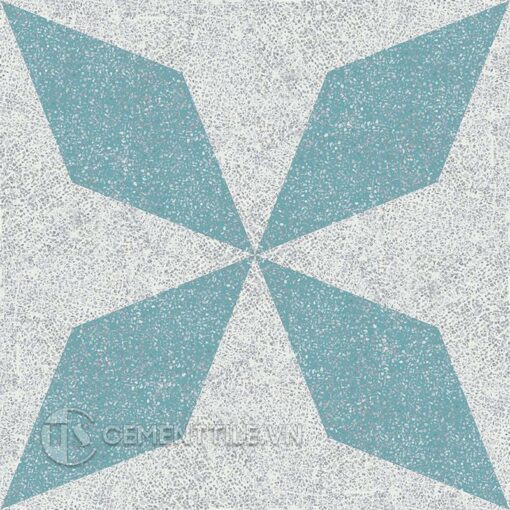 Gạch bông CTS TE-169.3(4-57) - 4 viên - Encaustic cement tile CTS TE-169.3(4-57) - 4 tiles