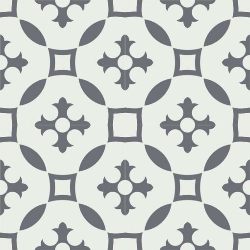 Gạch bông CTS 36.5(4-13) - 4 viên - Encaustic cement tile CTS 36.5(4-13) - 4 tiles