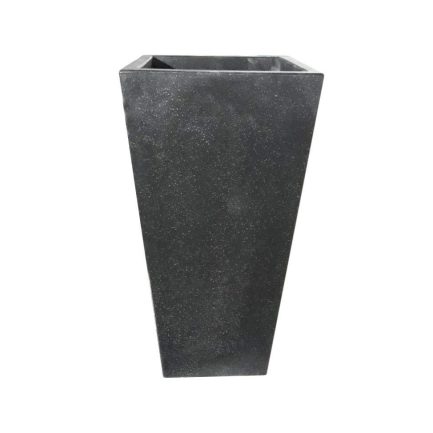 Chậu đá mài vuông vát đen