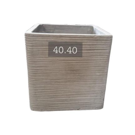 Chậu xi măng hình lập phương 40x40cm