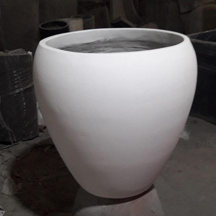 Chậu xi măng hình lu âu 55×55cm