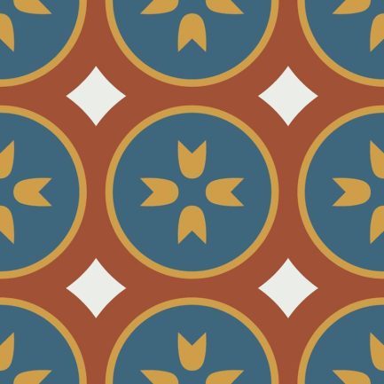 Gạch bông CTS 0.2(1-4-6-62) - Encaustic cement tile CTS 0.2(1-4-6-62)