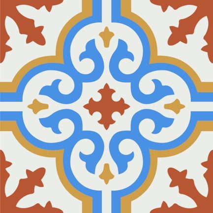 Gạch bông CTS 1.55(4-5-6-8) - Encaustic cement tile CTS 1.55(4-5-6-8)