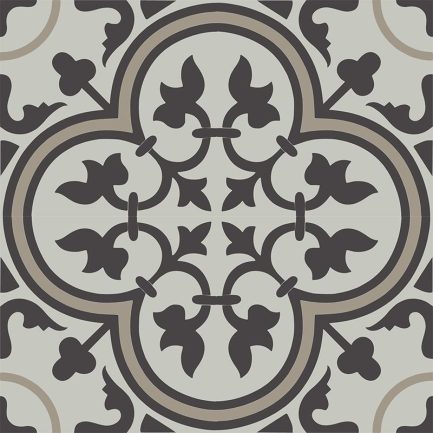 Gạch bông CTS 2.29(13-27-83) - 4 viên - Encaustic cement tile CTS 2.29(13-27-83) - 4 tiles