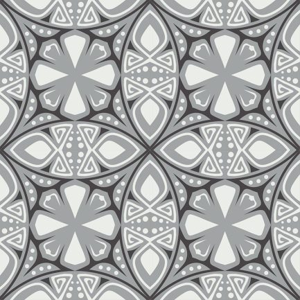 Gạch bông CTS 264.1(4-9-13) - 4 tiles - Encaustic cement tile CTS 264.1(4-9-13) - 4 tiles