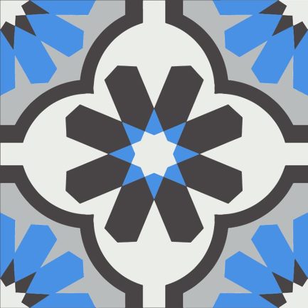 Gạch bông CTS 16.10(4-8-13-50) - Encaustic cement tile CTS 16.10(4-8-13-50)