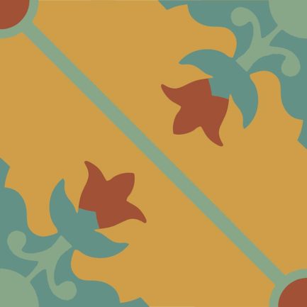 Gạch bông CTS 23.3(6-7-40-62) - Encaustic cement tile CTS 23.3(6-7-40-62)