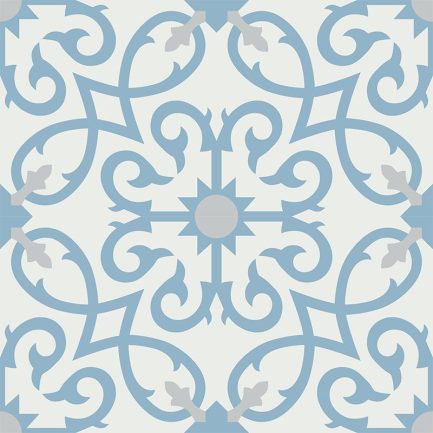 Gạch bông CTS 127.4(4-29-54) - 4 viên - Encaustic cement tile CTS 127.4(4-29-54) - 4 tiles