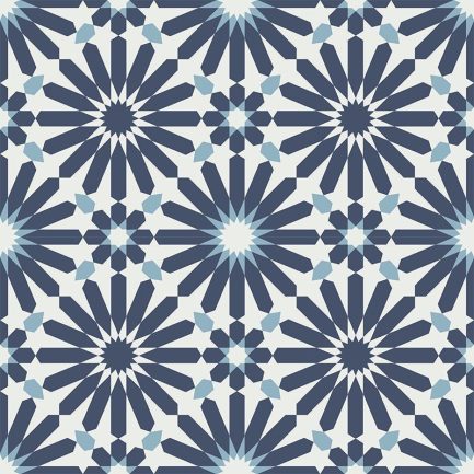 Gạch bông CTS 145.2(2-4-100) - 4 viên - Encaustic cement tile CTS 145.2(2-4-100) - 4 tiles