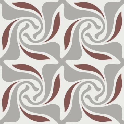 Gạch bông CTS 259.1(4-9-60) - 4 viên - Encaustic cement tile CTS 259.1(4-9-60) - 4 tiles
