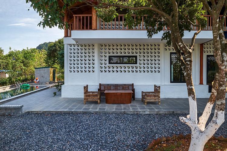 Độc đáo biệt thự nghỉ dưỡng lấy cảm hứng từ nhà sàn ở Hòa Bình