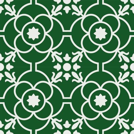 Gạch bông CTS 51.10(4-A3) - 4 viên - Encaustic cement tile CTS 51.10(4-A3) - 4tiles
