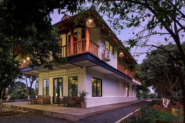 Độc đáo biệt thự nghỉ dưỡng lấy cảm hứng từ nhà sàn ở Hòa Bình