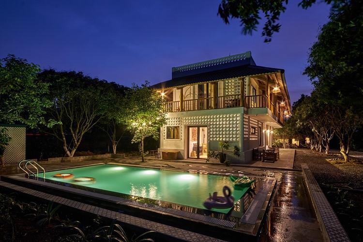 Độc đáo biệt thự nghỉ dưỡng lấy cảm hứng từ nhà sàn ở Hòa Bình