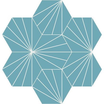 Gạch bông CTS 402.15(4-57) - 7 viên - Encaustic cement tile CTS 402.15(4-57) - tiles