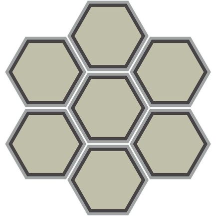 Gạch bông CTS H404.1(9-12-13) - 7 vên - Encaustic cement tile CTS H404.1(9-12-13) - 7 tiles