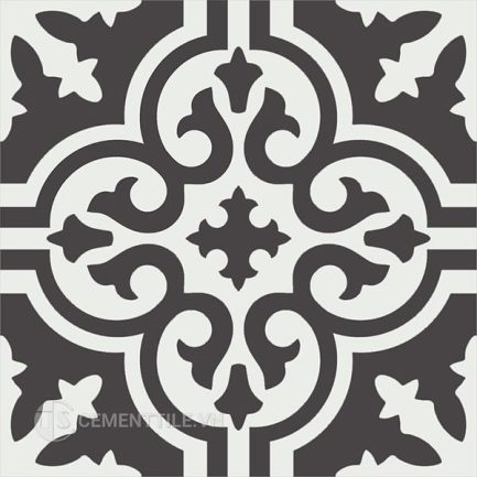 Gạch bông CTS S12-801.1(4-13) - Encaustic cement tile CTS S12-801.1(4-13)