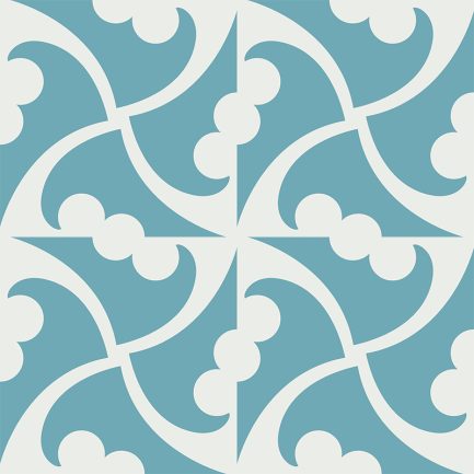 Gạch bông CTS 284.1(4-57) - 4 viên - Encaustic cement tile CTS 284.1(4-57) - 4tiles
