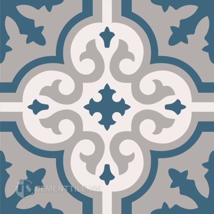 Gạch bông CTS 1.56(1-4-9.1) - Encaustic cement tile CTS 1.56(1-4-9.1)