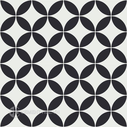 Gạch bông CTS 6.28(4-A2)- 4 viên - Encaustic cement tile CTS 6.28(4-A2) - 4 tiles