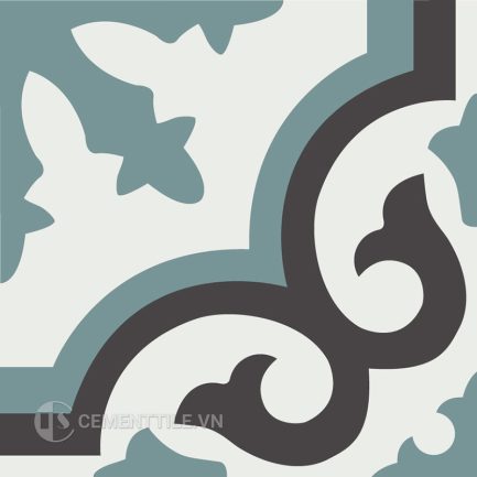 Gạch bông CTS 189.6(4-13-49) - Encaustic cement tile CTS 189.6(4-13-49)