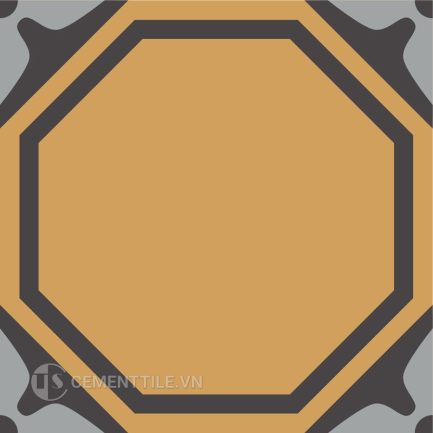 Gạch bông CTS 208.2(9-13-34) - Encaustic cement tile CTS 208.2(9-13-34)