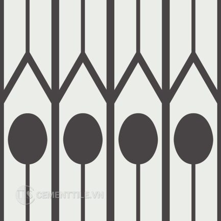 Gạch bông CTS 358.1(4-13) - Encaustic cement tile CTS 358.1(4-13)