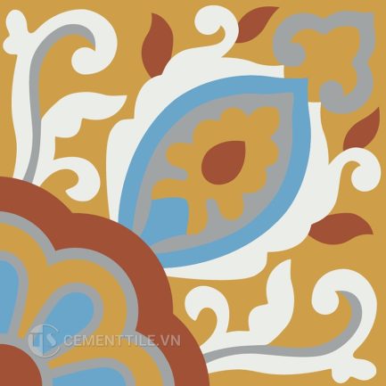 Gạch bông CTS 359.1(4-6-9-23-62) - Encaustic cement tile CTS 359.1(4-6-9-23-62)