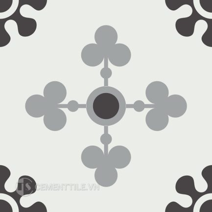 Gạch bông CTS 361.1(4-9-13) - Encaustic cement tile CTS 361.1(4-9-13)